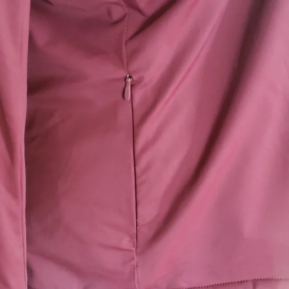 Harcour burgundy full zip equestrian casual faux fur lined woman hoodie jacket - Picture 6 of 8